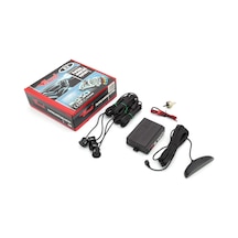 Renault R25 Uyumlu Ekranlı Ve Ses İkazlı Siyah Park Sensörü