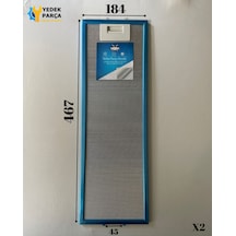 Profilo Uyumlu Ats6s250 Davlumbaz Metal Yağ Filtresi Seti