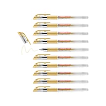 2185 Jel Roller Altın- 10 Kalem - 0,7 Mm Çok Renkli