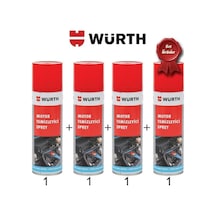 Motor Temizleme Spreyi 500ml 4 Adet