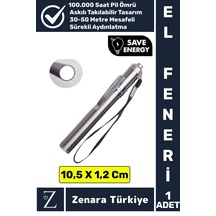 Kompakt Cep Boy Kamp Avcı Balıkçı Deprem Enerji Tasarrufu Sert Plastik Pilli Mini El Feneri Çok Renkli