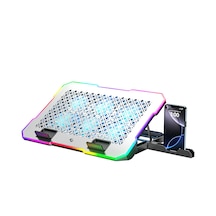 Thermaflow X6 Rgb 6 Fanlı 10 Rgb Modlu 9-17 Notebook Soğutucu Stand Laptop Soğutucu