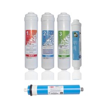 Aqua Bella Reverse Osmosis Kapalı Kasa Inline Su Arıtma Cihazı Filtresi 50 Gpd Filmtec Membranlı