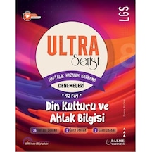 Ultra Serisi Lgs Din Kültürü Ve Ahlak Bilgisi Denemeleri 42 Föy