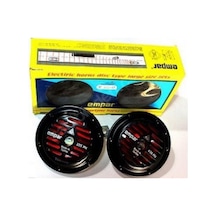 Empar Korna Hella Tipi Siyah/Kırmızı 12V