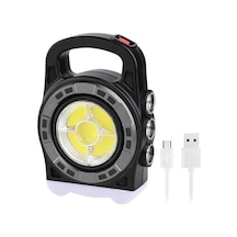 Powermaster Hb-6678c Cob Ledli 20 Watt 3 Kademeli Şarj Edilebilir Usb Çıkışlı Solar Lamba - Çok Renkli Powermaster Hb-6678c Cob Ledli 20 Watt 3 Kademeli Şarj Edilebilir Usb Çıkışlı Solar Lamba - Çok Renkli