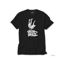 Break Dance Siyah Tişört