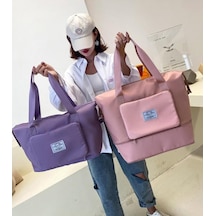 Gri Erkekler Ve Kadınlar İçin Katlanır Seyahat Çantası Kısa Mesafe Taşınabilir Geni Bagaj Çantası Doğum Seyahat Çantaları 57038942 Gri