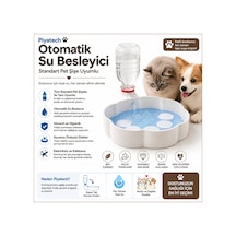 Otomatik Kedi Su Kabı Hazneli Kedi Su Kabı Yerçekimli Otomatik Su Kabı Otomatik Su Sebili Kedi Su Pınarı Tipi Su Kabı Kedi Ve Köpek Su Kabı