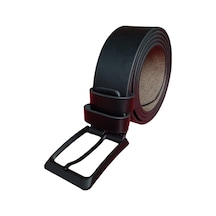 Erkek Spor Kemer Düz Gvn-0057 Siyah - 4 CM Siyah