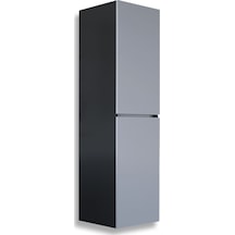 Teta Home Tokyo Mdf Banyo Boy Dolabı Antrasit-beyaz Antrasit - Beyaz