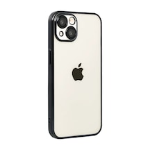 Apple İphone 15 Razer Lensli Silikon - Siyah