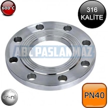 Paslanmaz Krom Flanş Düz Pn40 316 Kalite (Ölçü Seçiniz)