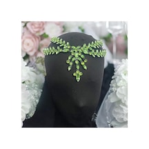 Alınlık Gelin,kına,nişan,söz,after,bride,party Taç Mint Yeşili - 694982827 Mint Yeşili