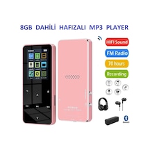8gb Hafızalı Mp3-mp4 Player Müzik Çalar Fm Radyo Bluetooth Kulaklık Ve Hoparlör İle Kullanabilme
