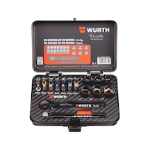 Würth Rw Edition Lokma Ve Bits Uç Seti, Cırcırlı 23 Parça - Profesyonel Kalite