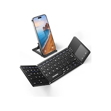 Samsers Touchpadli Katlanabilir Bluetooth Klavye Bt X 1 Black