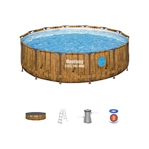 Bestway Steel Pro Max Splashview 561jm Çember Yerüstü Havuz Seti 4,27 M X 1,07 M