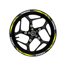 Yamaha Beyaz Yazılı Sarı Pençe Şeritli-176