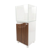 Kanki Pet 40 Cm Ultra Clear Nano West Seri Mobilyalı Ceviz Akvaryum 64 Lt