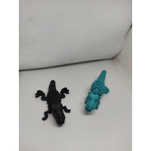 Teknosanat 3d Baskı Hareketli Eklemli T-rex Dinozor Figürü - Dekoratif Oyuncak