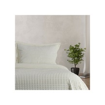 Merinos Modern Line Tek Kişilik Yatak Örtüsü Takımı - Kemik Bej