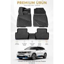 Citroen C5 Aircross 2025 Sonrası Hybrid Uyumlu 3d Tpe Kauçuk Oto Paspas Havuzlu Araca Özel Premium Kalite