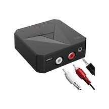 Cbtx M21 2'si 1 Arada Araba Nfc Bluetooth Alıcı Verici Plastik Rca 3.5mm Aux Ses Adaptörü