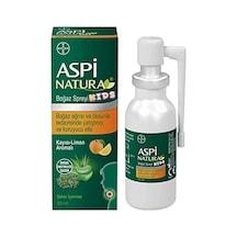 Aspinatura Kids Boğaz Spreyi Kayısı Limon 20 Ml