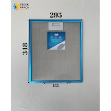 Bosch Uyumlu: Dwa06w450 295x350 Mm Aspiratör & Davlumbaz Tel Yağ Filtresi Model: 00703537 29,5x35 Cm
