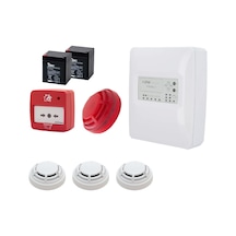 Dmtech Fp9000l-2-3 Konvansiyonel Sistem Yangın Alarm Seti 3 Lü