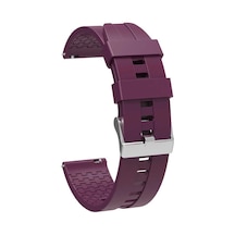 Kilifone - Samsung Uyumlu Gear S2 - Kordon 20mm Silikon Kordon Krd-23
