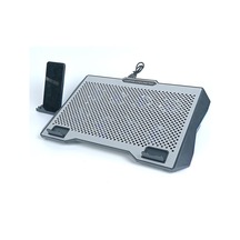 Ga46 Gaming Dizüstü Bilgisayar Soğutucu Laptop Standı 8 Fan Rgb Led Telefon Tutucu Yükseklik Ayarlı