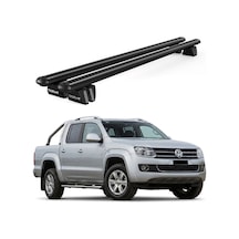 Pençe Volkswagen Amarok 2010-2022 Uyumlu Siyah Ara Atkı 135cm Port Bagaj Tavan Barı