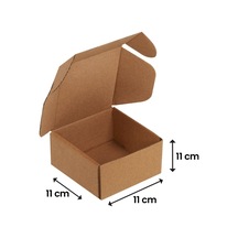 Packanya 11 x 11 x 11 - 25 Adet Kilitli E Ticaret Karton Kargo Kutusu