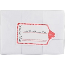 Mufunye Oje Çıkarıcı Havlu, Temizleme Pamuğu, 700 Yaprak Beyaz