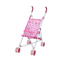 Poşetli Metal Oyuncak Bebek  Arabası