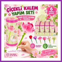 Bezos Çiçekli Kalem Yapım Seti Bty