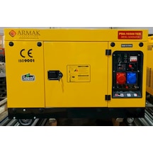 Armak PDA-16500 TEK 16.5KVA Dizel Trifaze Kabinli Portatif Jeneratör