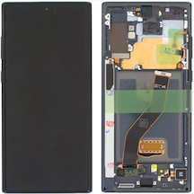 Samsung Galaxy Note 10 Plus Sm-n975 Uyumlu Yan Sanayidir Çıtalı Lcd Ekran Dokunmatik Siyah