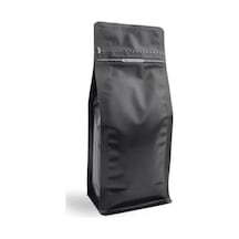 Mat Siyah Metalize Kilitli Flat Bottom Kilitli Torba 12,5x27,5 Cm 100 Adet