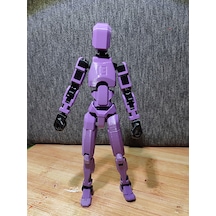 Dummy 13 Extra Büyük Aksiyon Figür Oyuncak 26cm Mor
