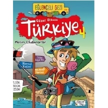 Eğlenceli Bilgi Yayınları Güzel Ülkem Türkiye 4 Metin Özdamarlar