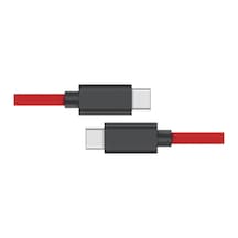 Redmagıc 6a Type-c To Type-c Hızlı Şarj Ve Veri Kablosu 1 M Kırmızı
