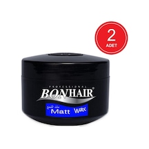 Bonhair Profesyonel Matt Wax 2 x 140 ML