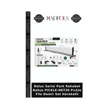 Delux Serisi Park Rekabet Bahçe Pıckle-net20 Pıckle File Demir Set Hareketli Diğer