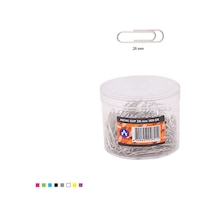 28 Mm Metal Ataş 100 Gr Şeffaf Kutulu 1 Adet