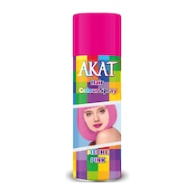 Akat Renkli Saç Spreyi Meche 180 ML Pembe