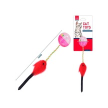 Nunbell Kedi Oyuncağı Çıngıraklı Top Tüylü Fare