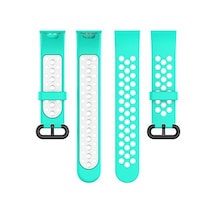 Microcase Xiaomi Mi Watch Lite için Delikli Silikon Kayış-KY66